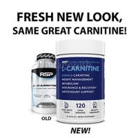 ️RSP L-Carnitine 500 mg. 120 Capsules