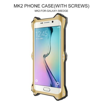 CarCool เคสหนังสไตล์ธุรกิจ Mk2กรอบโลหะสมาร์ทวิวแม็ก * Netic เคสกันกระแทกสำหรับ Galaxy S6 Edge +