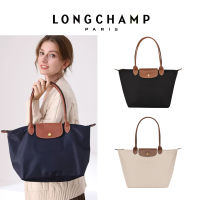 สินค้ามีพร้อมส่งที่ไทย กระเป๋า Longchamp แท้ LePliage tote bag ขนาด L*M หูยาว กระเป๋าช้อปปิ้ง พับเก็บได้