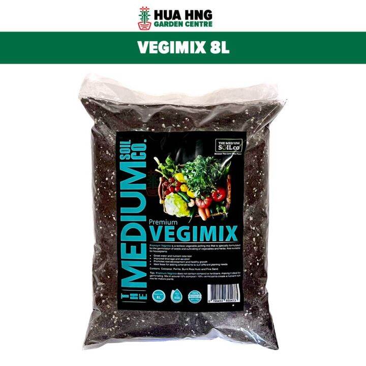 Premium Vegimix, By The Medium Soil Co., Vegetable Potting Mix Veggie ...