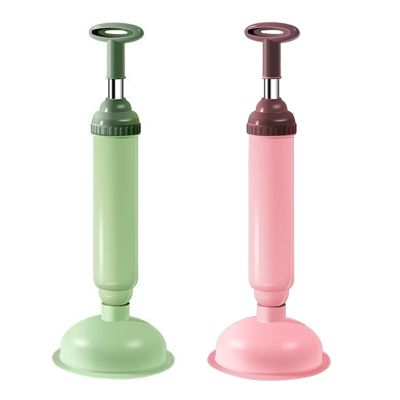 Heavy Duty Rubber Toilet Plunger Telescopic Handle All-Angle Design for Bathroom 13ME