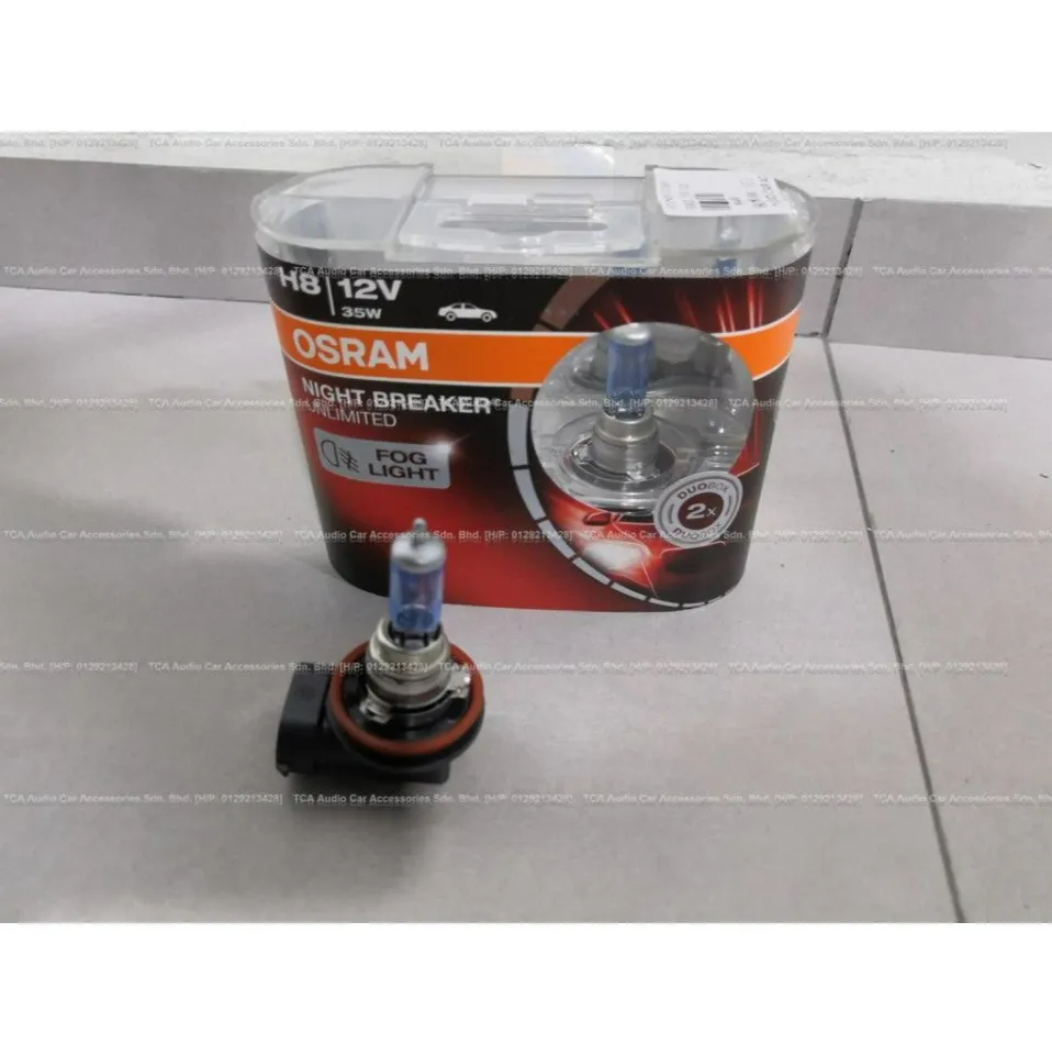 osram H8 night breaker unlimited 110%more light H8 BULB H11 BULB