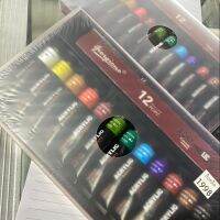 สีอะคริลิก 12สี