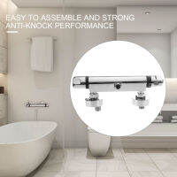 Thermostatic Exposed Bar วาล์วผสมฝักบัวก๊อกโครเมี่ยมด้านล่าง1/2 "Outlet ทันสมัย