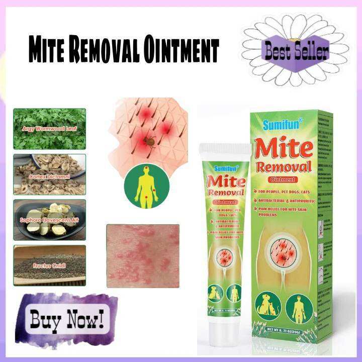 100% Effective!! Mites Removal Ointment cream Lice Natural Anti Mites ...