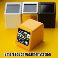 Smart Touch Weather Station WiFi Desk Digital Analog Alarm Clock Small Album Photo Frame Multi-function Cool Gadget Gift