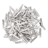 100Pc Single Prong Alligator Hair Clip Bow DIY Blank Hairpin Girls Duckbill Clips Grip Pin