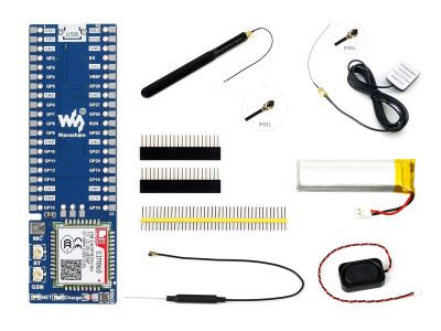 SIM868 Gsmgprsgnss โมดูลสำหรับ Raspberry Pi Pico,การเชื่อมต่อบลูทูธ,รองรับ2G การสื่อสาร,ศัพท์,SMS,GNSS Positing