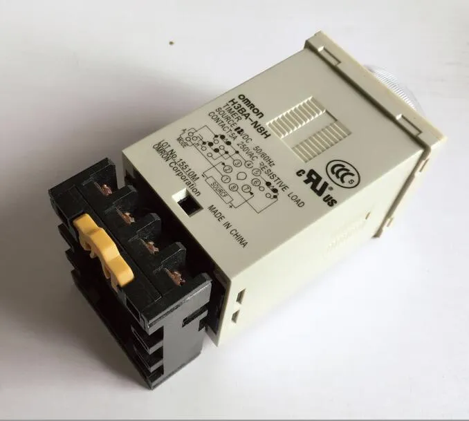 WANGCL DC 24V 8 Pin Mini Solenoid Relay DPDT Relay 2NO + 2NC With Plug