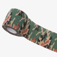 12 Rolls Camouflage Sports Elastoplast Self Adhesive Bandage Muscle Tape Self Adherent Cohesive Wrap Bandages 2 Inches X 5 Yards