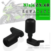 สำหรับรถจักรยานยนต์คาวาซากิ ZX-6R ZX6R 2009-2012 2011 ZX 6R สไลเดอร์กรอบป้องกันล้มการ์ดแฟริ่งกันชนปลอกปกป้องเข่า