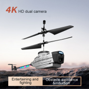 KY202 Black Bee 4CH 6-Axis 4K Dual Camera Air Gesture Obstacle Avoidance