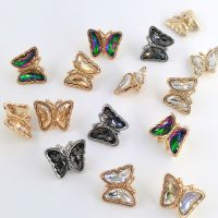 16/23MM Luxury Butterfly Button Cardigon Sewing Accessories Fashion Decor Jewelry Buttons Of Clothing DIY Wholesale 6Pcs Haberdashery