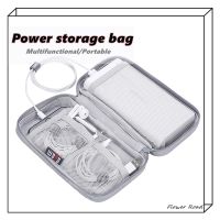 Power bag earphone portable data cable box digital storage bag multi-function