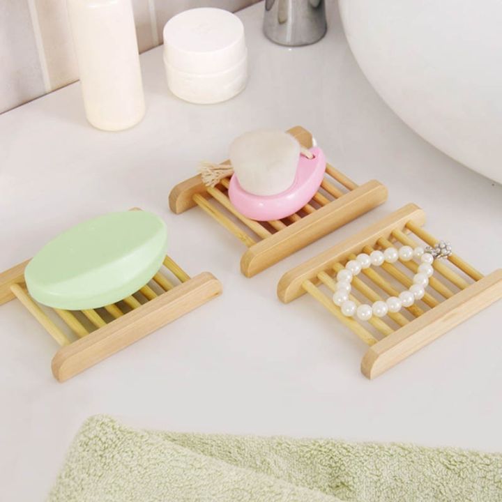wooden-natural-bamboo-soap-dishes-tray-holder-storage-soap-rack-plate-box-container