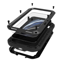 iPhone SE 2020 Case Original Lovemei Aluminum Metal + Gorilla Glass Shock Drop Waterproof case for iPhone 7 8