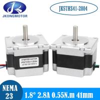 Jkongmotor Nema23 stepper motor 41mm 2.8A 0.55N.m 4wire Hybird motor CNC stepping motor For CNC machine 3D printer