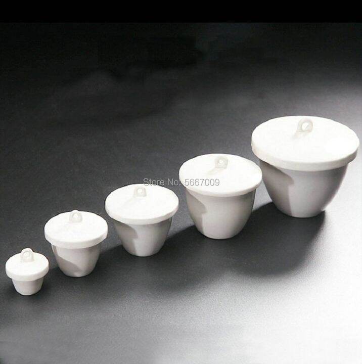 All size available 5ml to 300ml Porcelain crucible lab 1/2/5/10pcs