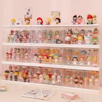 ✈ Acrylic Blind Box Showcase Action Figures Display Case Model Collectible Dust proof Artcrafts Box Toy Doll Storage Organizer