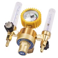 Argon CO2 Pressure Reducer Mig Tig Flow Meter Control Valve Welding Gas Regulator Double Tube Bubble Counter Flowmeter