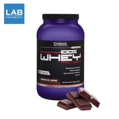 Ultimate Nutrition ProStar Whey Protein  Chocolate 2lb - อัลติเมต นูทริชั่น โปรสตาร์ เวย์โปรตีน