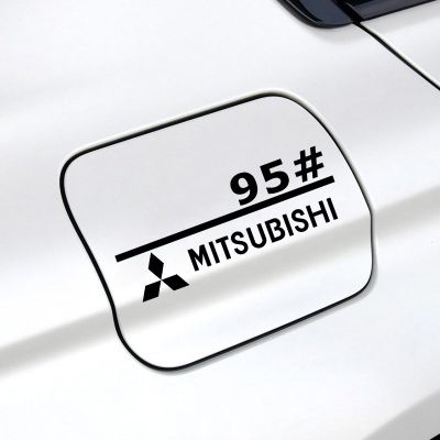 HOT สติกเกอร์ตกแต่งฝาถังน้ํามันรถยนต์ Mitsubishi Wing God Jinxuan Orande Yige Pajello Car 92# 95#สติกเกอร์สะท้อนแสง