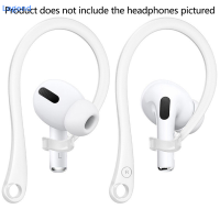 ?【Lowest price】Legend 1คู่ Anti-Lost earhook eartips Secure Fit ซิลิโคนหูฟังไร้สายอุปกรณ์เสริมสำหรับ Apple airpods 1 2 3 Pro