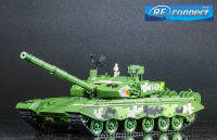 โมเดลรถถัง รถทหาร ติดปืนกล สงคราม จีน ของเล่น ของสะสม สี เขียว ลายพราง KDW 1:35 Military Army Chinese Battle Tank 99 Toy Model Color Green