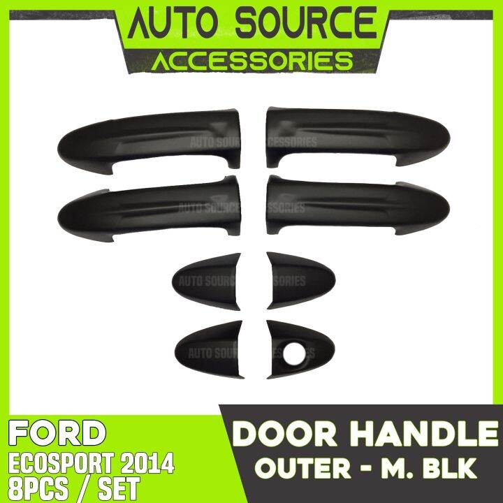 Ford Ecosport 2014 Door Handle Cover Outer Matt Black (Thailand Made
