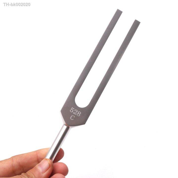 tuning-fork-tunable-528c-528hz-tuner-with-mallet-set-stainless-steel-tunning-musical-instrument-meditation-percussion-instrument