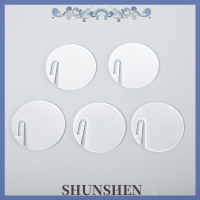 [Shen] เครื่องรางแก้วไวน์งานแต่งงานส่วนบุคคลแชมเปญไวน์ของตกแต่งโต๊ะ5ชิ้น