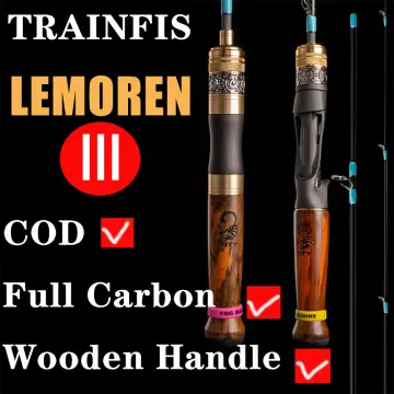 TRAINFIS】1.8M(6ft) Full Carbon Fishing Rod 8-18LB Medium Rod M