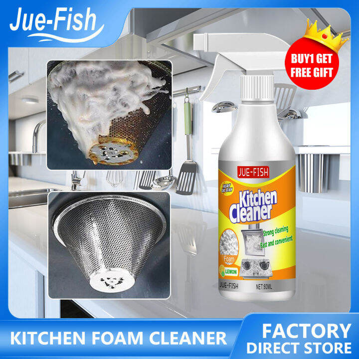 【HOT SALE】60ml Kitchen Magic Degreaser Cleaner Spray Cloth Oil Stain