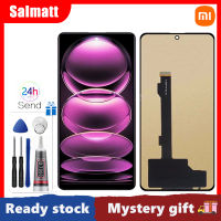 Salmatt LCD TFT สำหรับ Redmi Note 12 Pro 5G/12 Pro Plus 5G จอแสดงผล LCD แบบสัมผัสหน้าจอ Digitizer Redmi Note แทนการประกอบสำหรับ12 Pro 5G/12 Pro Plus 5G 22101316C 22101316I หน้าจอ22101316UG 22101316UCP