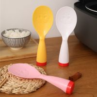 Rice Spoon Smiling Face Spoon Non-stick Can Stand Electric Cooker Accessories Kitchen Dining Tools Rice Spoon Kitchen Gadgets Cooking Utensils