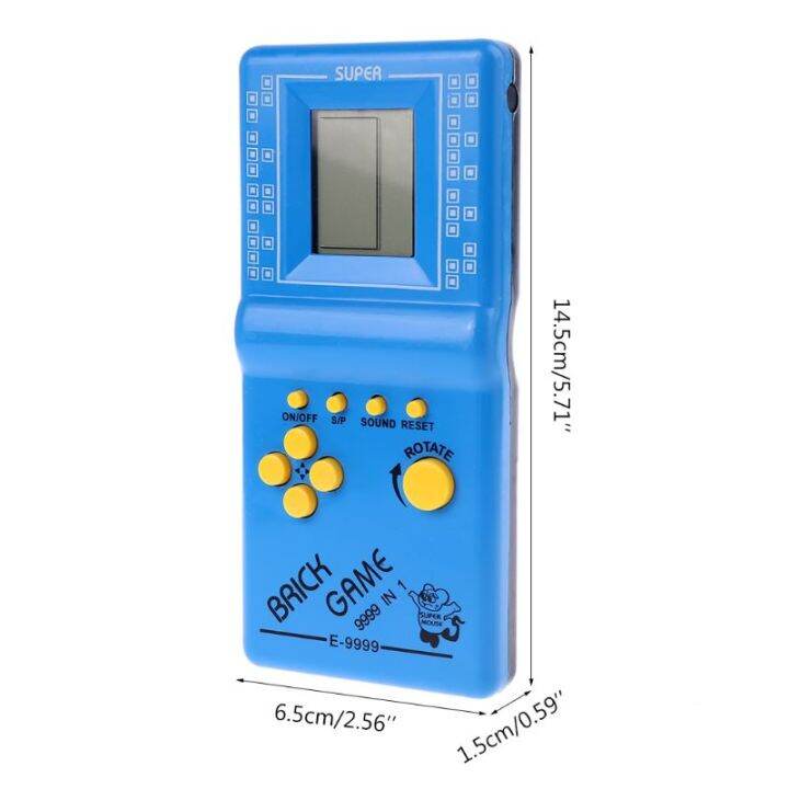 เกม-lcd-อิเล็กทรอนิกส์-vintage-classic-brick-handheld-arcade-pocket-toys