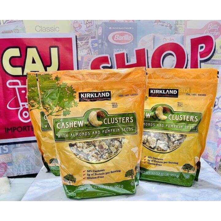 Original Kirkland Cashew Clusters Kirkland Macadamia Nuts Macfarms