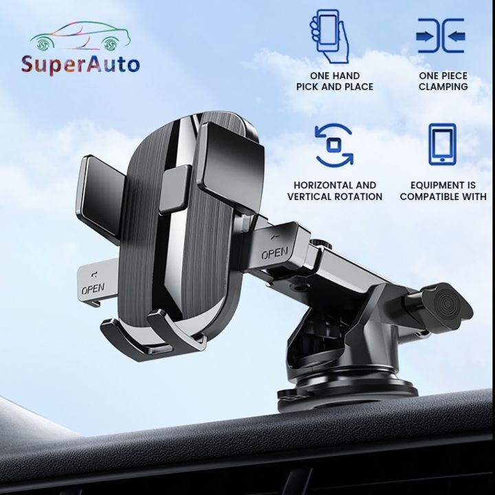 superauto-ที่วางโทรศัพท์ในรถยนต์-แดชบอร์ดรถยนต์-ที่วางมือถือในรถ-อุปกรณ์แต่งรถยนต์