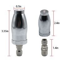 hot【DT】 Pressure Washer Nozzle Hot and Cold Rotating 1/4 Inch Connect Orifice 3.0 3600