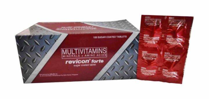 Revicon Forte Multivitamins + Amino Acids Tablet [50 & 100 Tabs ...