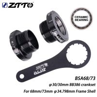 ZTTO MTB Bici Da Strada BSA30 BSA ISO 68MM 73MM Cuscinetto Ceramica Esterno Staffento Staffenta Inore Per Sslk 386 30Mm Guarnitura