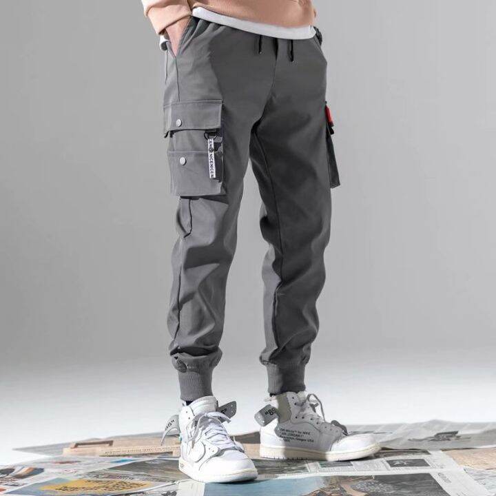 codtheresa-finger-korean-mens-pants-casual-pants-trend-capris-overalls-autumn-baggy-pants-loose-work-pants-versatile-mens-pants-harem-pants-joggers-sweatpants