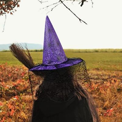 Halloween Witch Hat Witch Costume Accessory Halloween Decorations for Halloween Party Fancy Dress Party Carnivals