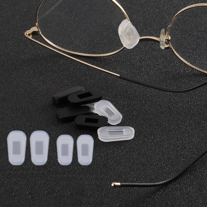 10-pair-push-in-eyeglass-nose-pads-soft-silicone-air-cushion-glasses-replacement-j78f