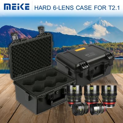 กล่องใส่เลนส์ MEIKE HARD CASE MK-T2.1 6 slot