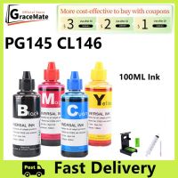 Pg145 Cl146ที่เข้ากันได้ Pg145หมึก Cl146กระสวยหมึกสำหรับแคนนอนตลับหมึกปริ้นท์เตอร์ Pixma Mg2410 Mg2510 Mg3010 Ts3110