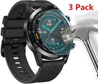 3 Pack for Huawei Watch GT 3 2 46mm GT2 Pro Honor Magic 2 (46mm) Tempered Glass Screen Protector 9H Smartwatch Protective Glass Cables