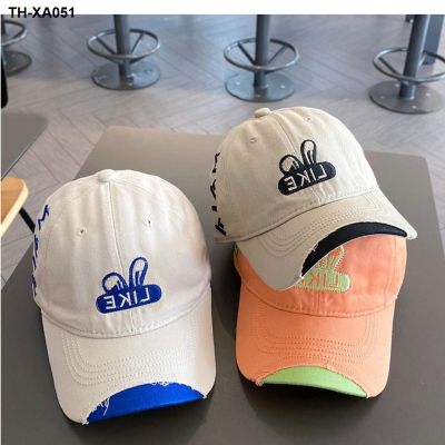 Childrens hat male spring and autumn style baseball cap ruffian handsome fried street trendy peaked super cute summer sunshade sunscreen
