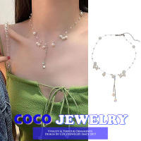 COCOJEWELRY สร้อยคอแฟชั่นเกาหลีสำหรับผู้หญิง,สร้อยคอขนาดเล็กหรูหราและหรูหราไฮเอนด์เซ็กซี่