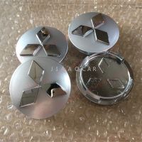 Style car 4pcs/lot 60mm 3D Chrome Logo Car Wheel Center Hub Caps Covers for Mitsubishi ASX Grandis Lancer Outlander 3.0 hui